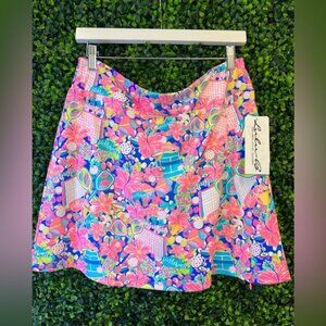 Lulu-B  Skort PICKLE BALL print!
